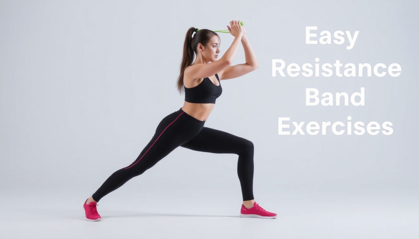 20 Easy Resistance Band Exercises for Beginners