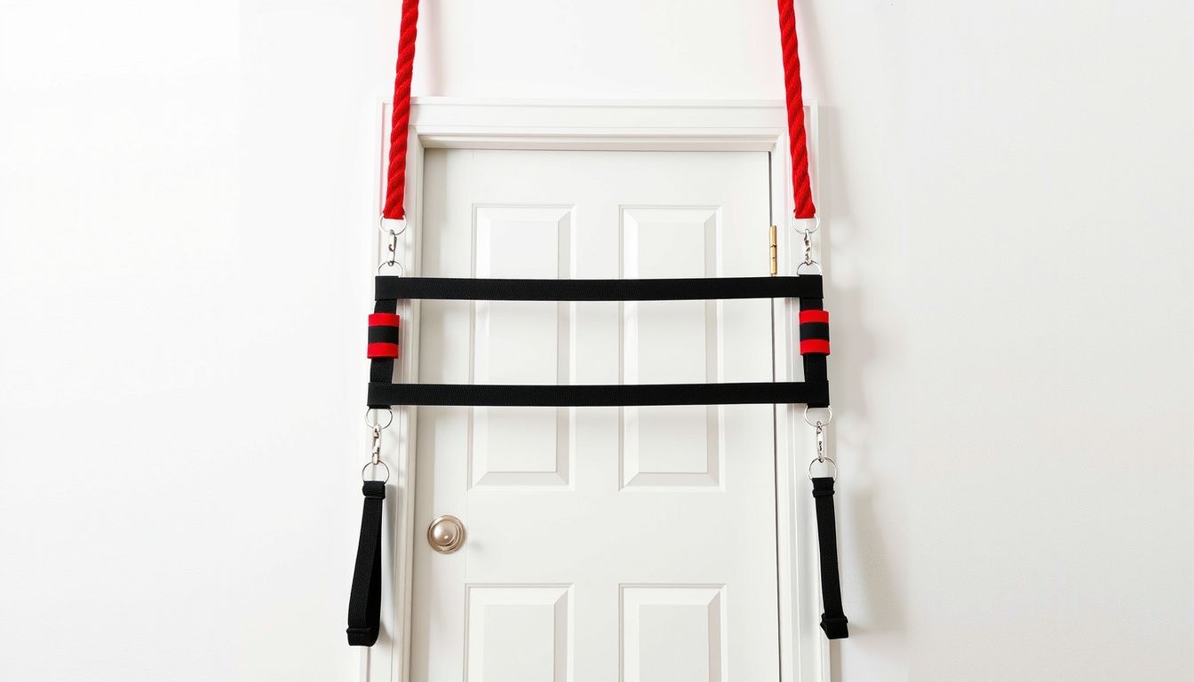 how to use door anchor for resistance bands